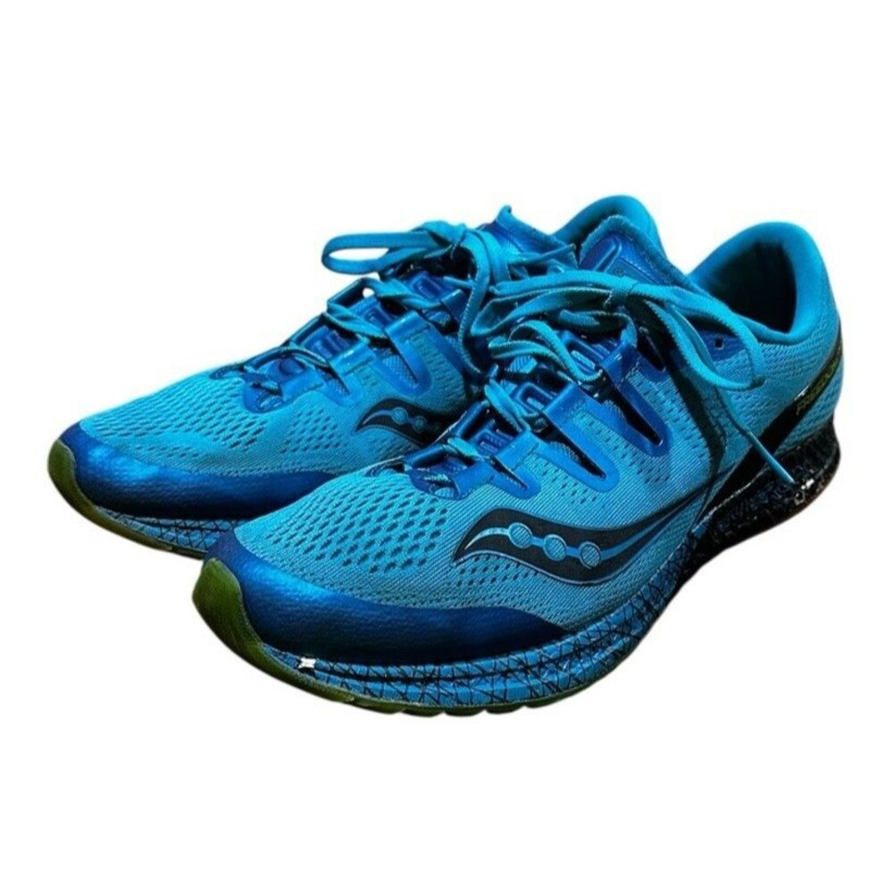 SAUCONY Freedom ISO Everun S20355-3 Blue Running Shoes Men’s Size 12.5
